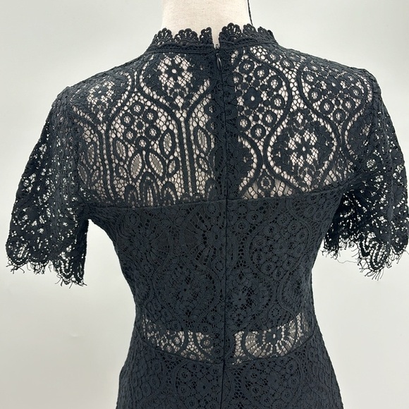 UEC LuLus size medium black lace midi - Picture 7 of 11